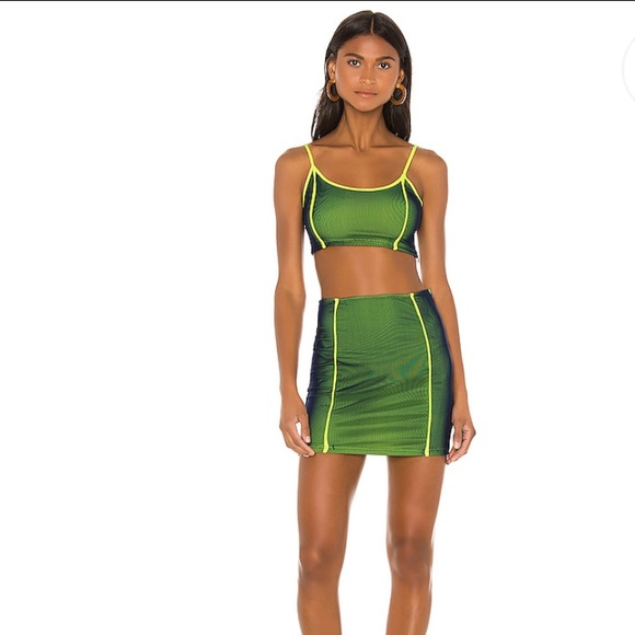 superdown Dresses & Skirts - NWT Superdown Moriah Contrast Skirt Set